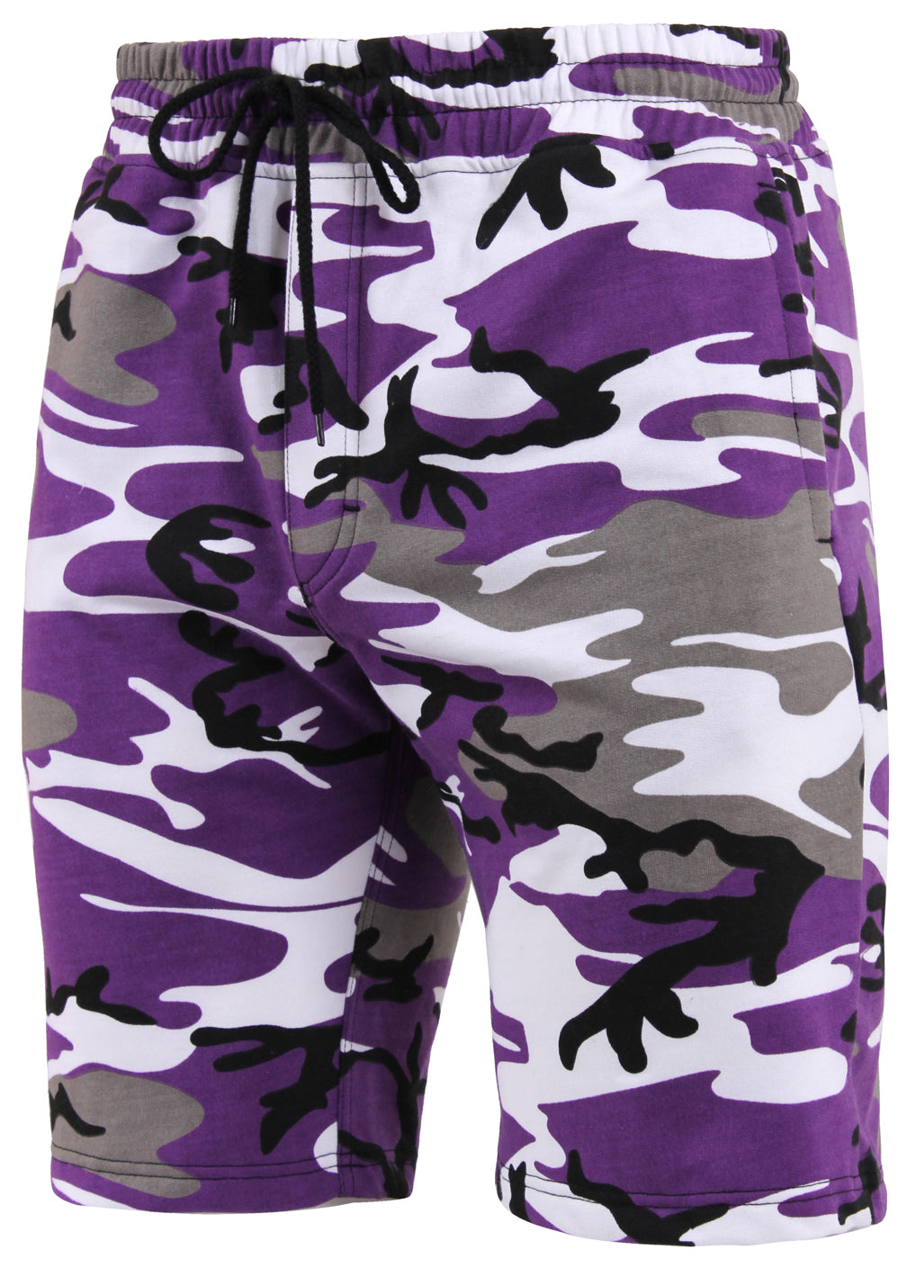 Rothco Camo And Solid Color Sweatshorts LARSON TACTICAL SUPPLY