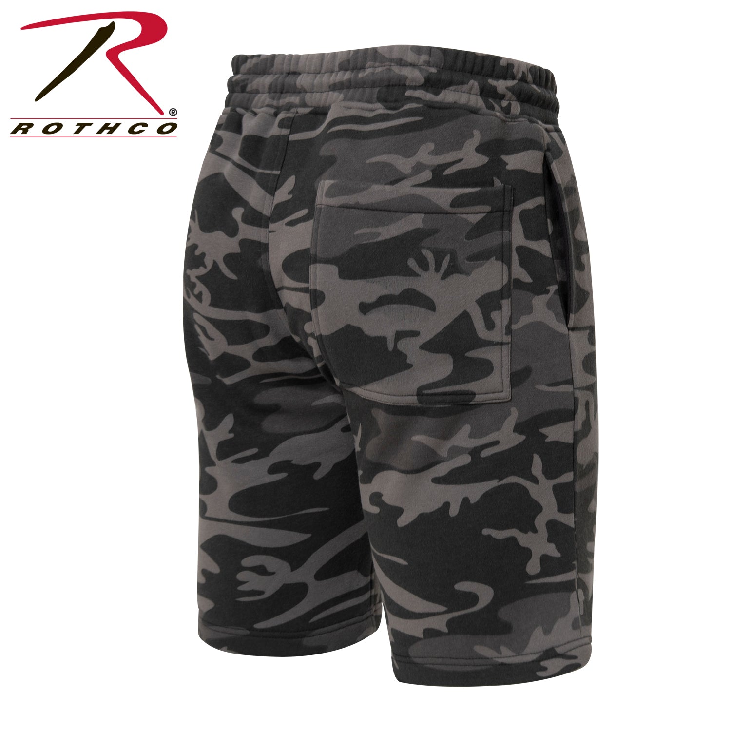 Rothco Camo And Solid Color Sweatshorts LARSON TACTICAL SUPPLY