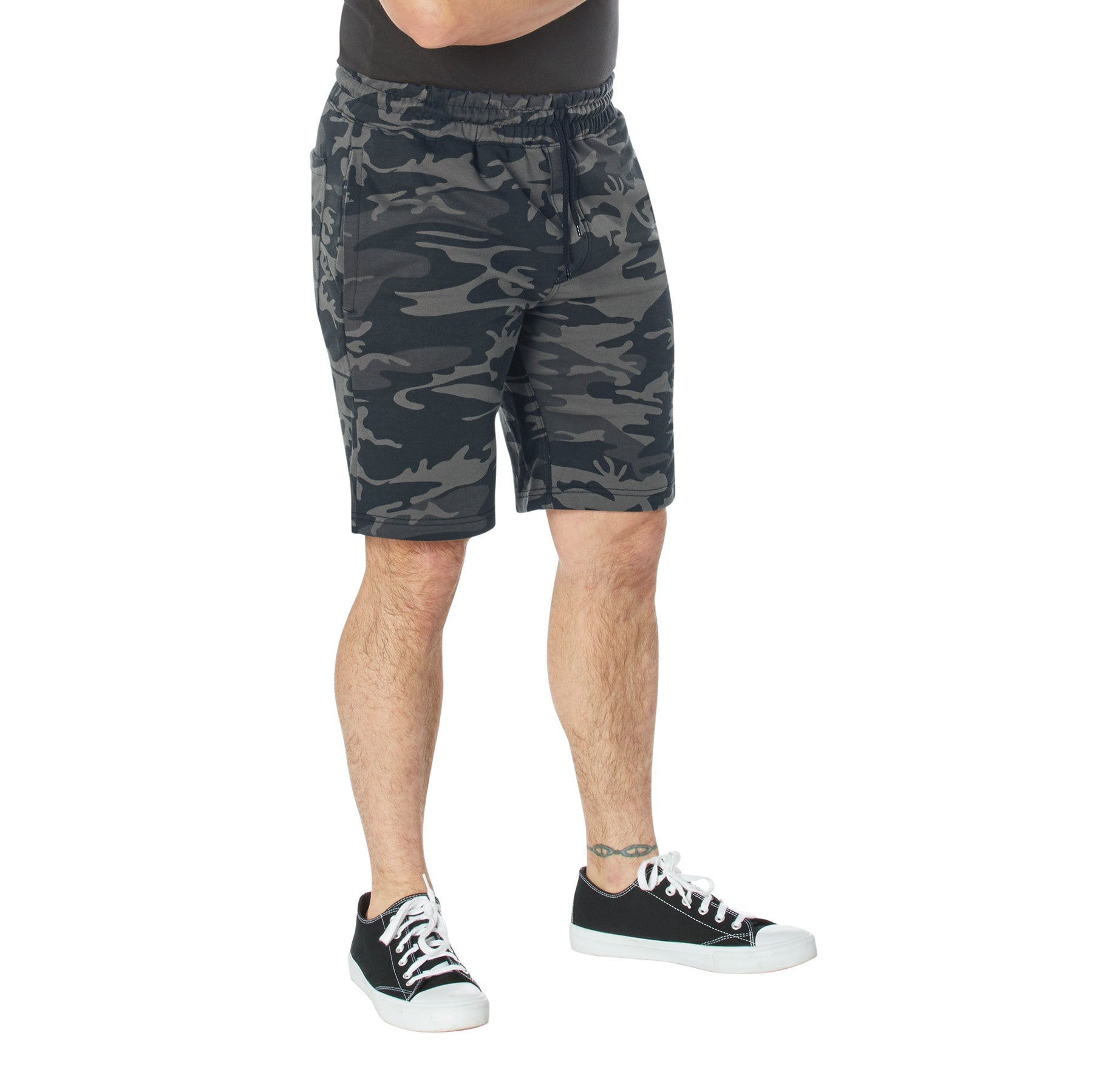 Rothco Camo And Solid Color Sweatshorts LARSON TACTICAL SUPPLY