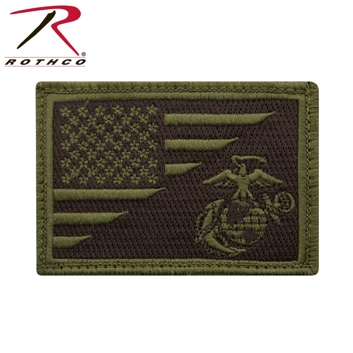 Rothco US Flag / USMC Eagle, Globe and Anchor Morale Patch LARSON TACTICAL SUPPLY