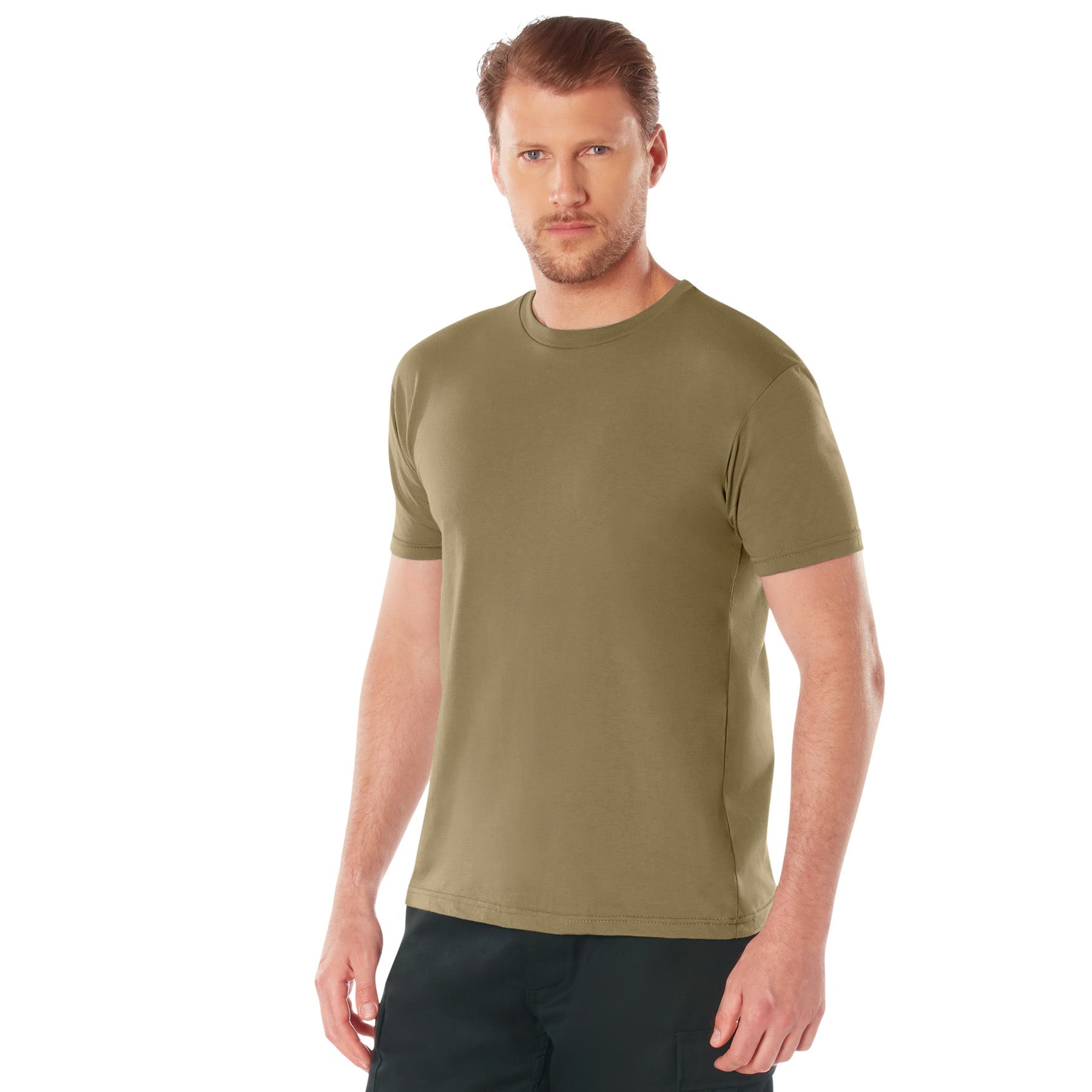 Rothco Athletic Fit Solid Color T-Shirt LARSON TACTICAL SUPPLY