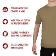 Rothco Athletic Fit Solid Color T-Shirt LARSON TACTICAL SUPPLY
