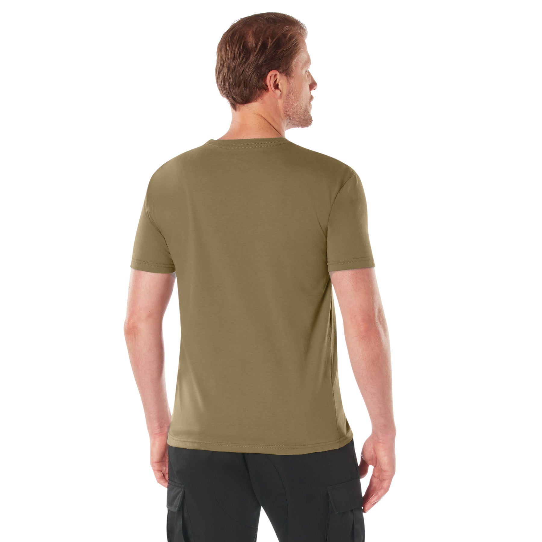 Rothco Athletic Fit Solid Color T-Shirt LARSON TACTICAL SUPPLY