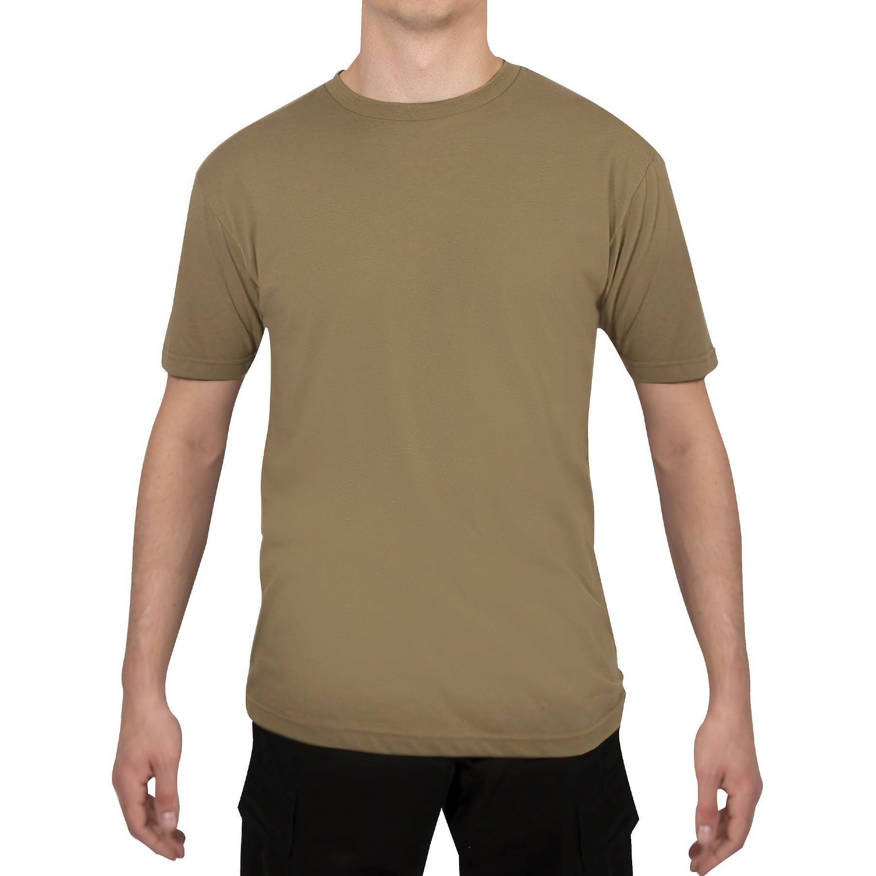 Rothco Athletic Fit Solid Color T-Shirt LARSON TACTICAL SUPPLY