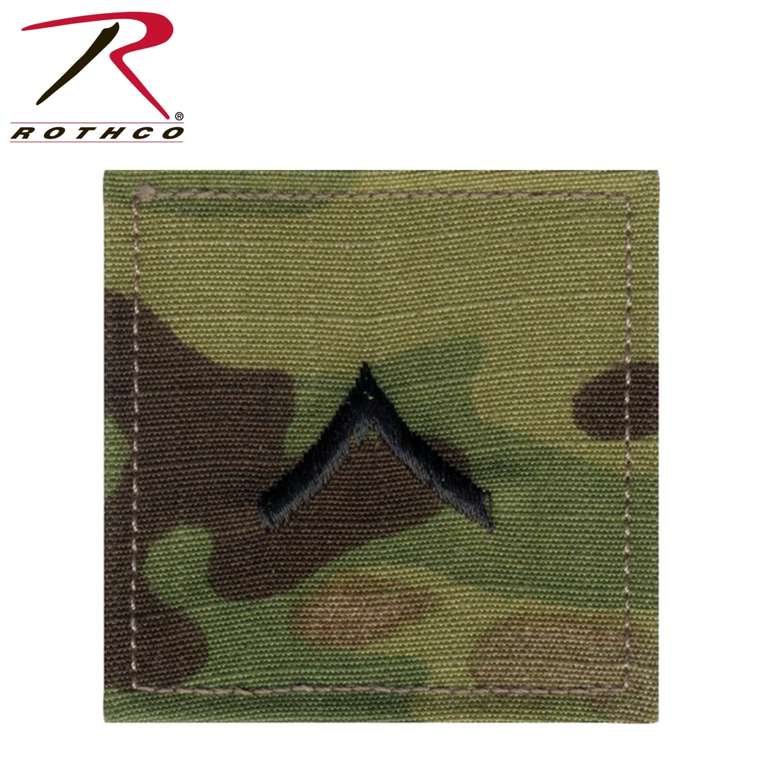 Rothco Official U.S. Made Embroidered Rank Insignia - Private LARSON TACTICAL SUPPLY