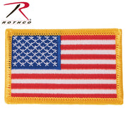Rothco Iron On / Sew On Embroidered US Flag Patch LARSON TACTICAL SUPPLY