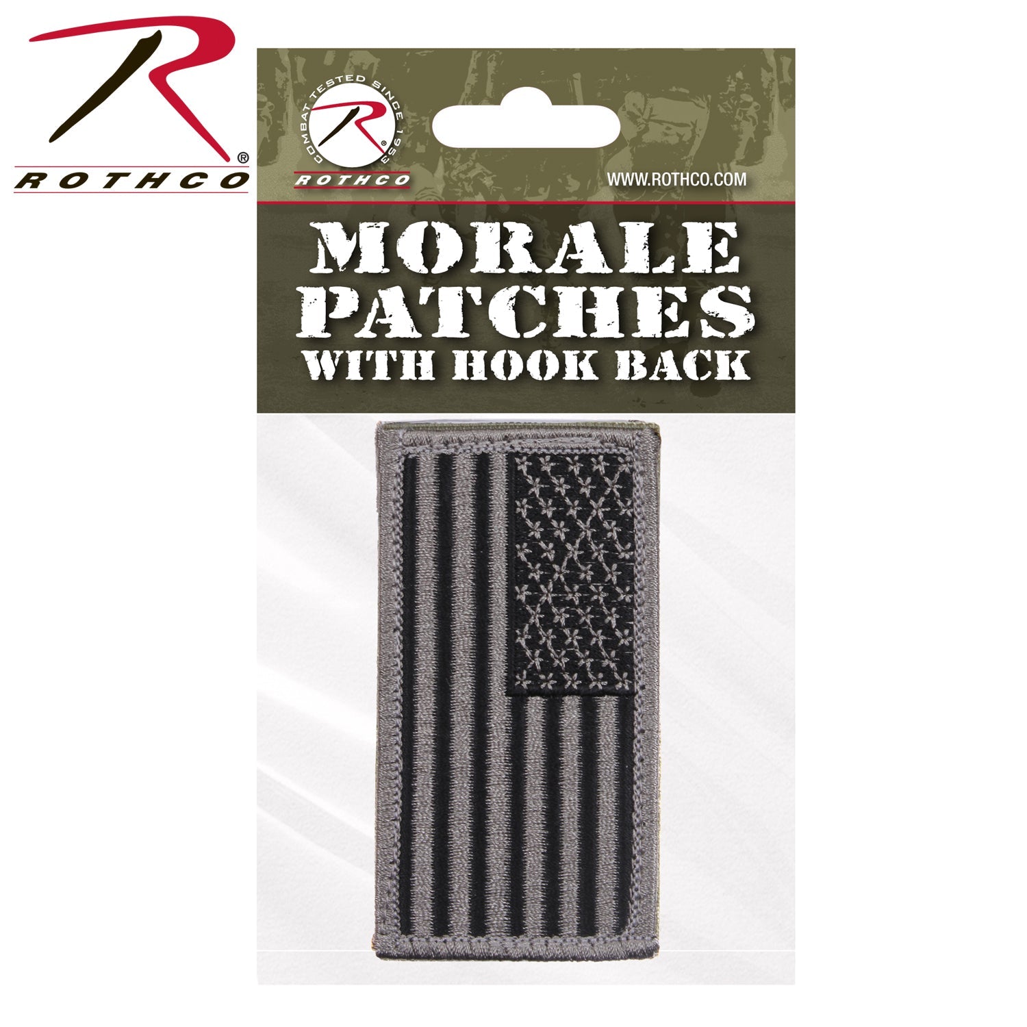 Rothco American Flag Patch - Hook Back LARSON TACTICAL SUPPLY