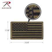 Rothco American Flag Patch - Hook Back LARSON TACTICAL SUPPLY