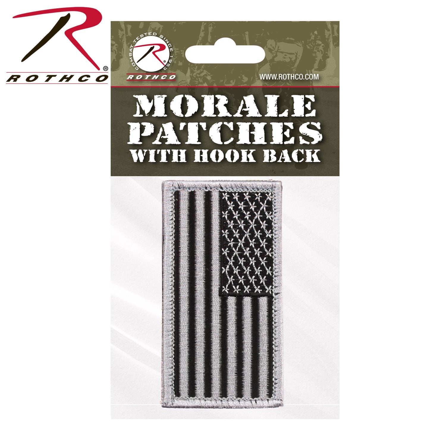 Rothco American Flag Patch - Hook Back LARSON TACTICAL SUPPLY