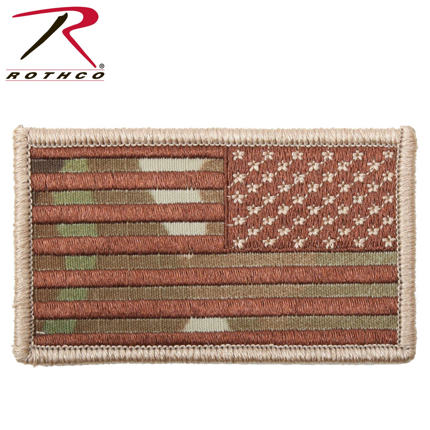 Rothco American Flag Patch - Hook Back LARSON TACTICAL SUPPLY