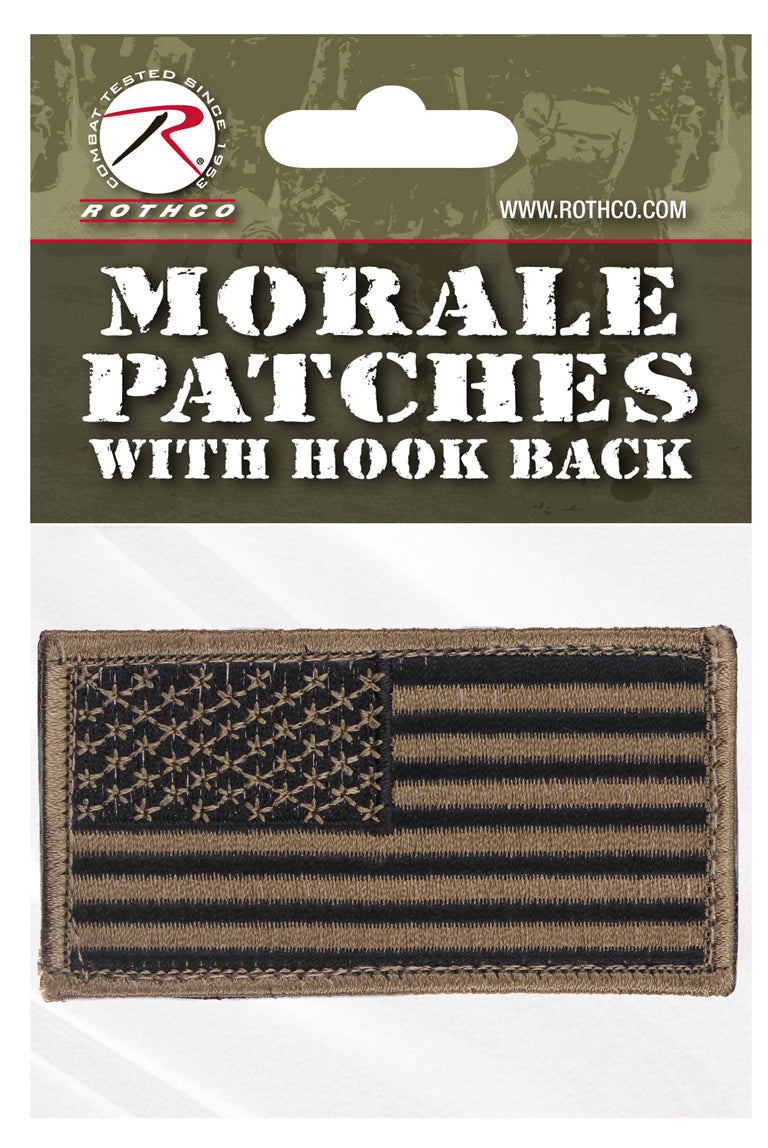 Rothco American Flag Patch - Hook Back LARSON TACTICAL SUPPLY