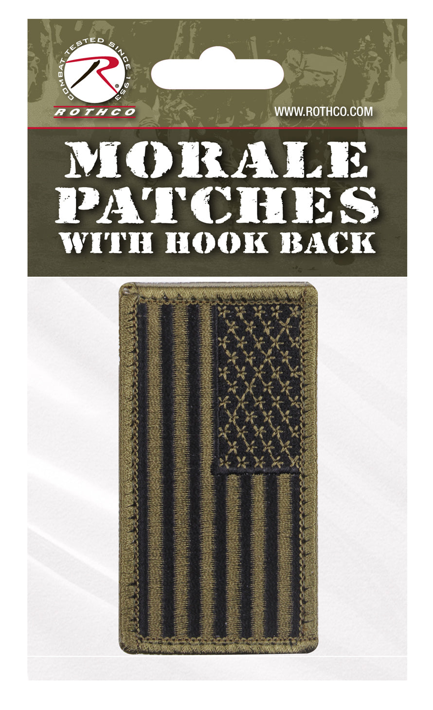 Rothco American Flag Patch - Hook Back LARSON TACTICAL SUPPLY