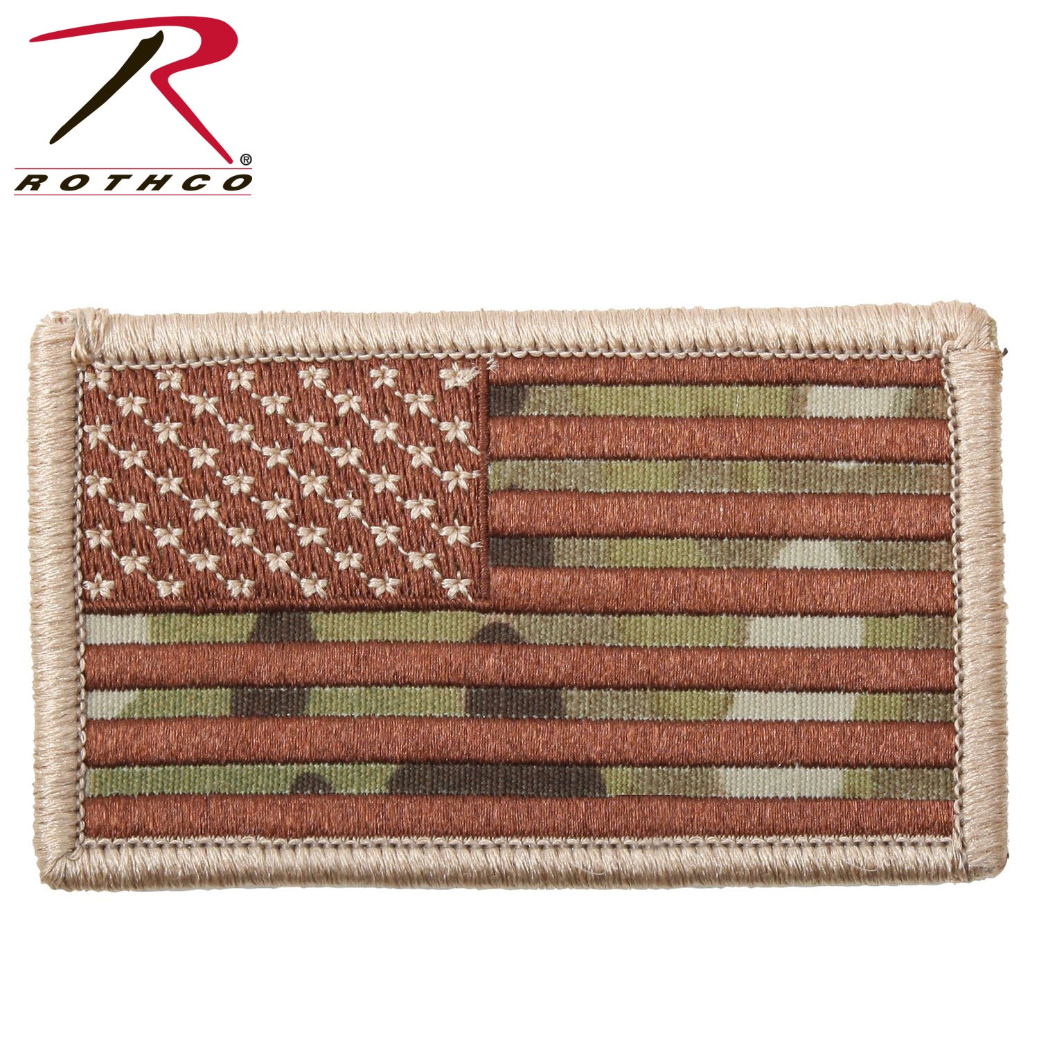 Rothco American Flag Patch - Hook Back LARSON TACTICAL SUPPLY