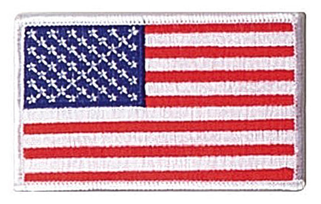 Rothco Iron On / Sew On Embroidered US Flag Patch LARSON TACTICAL SUPPLY