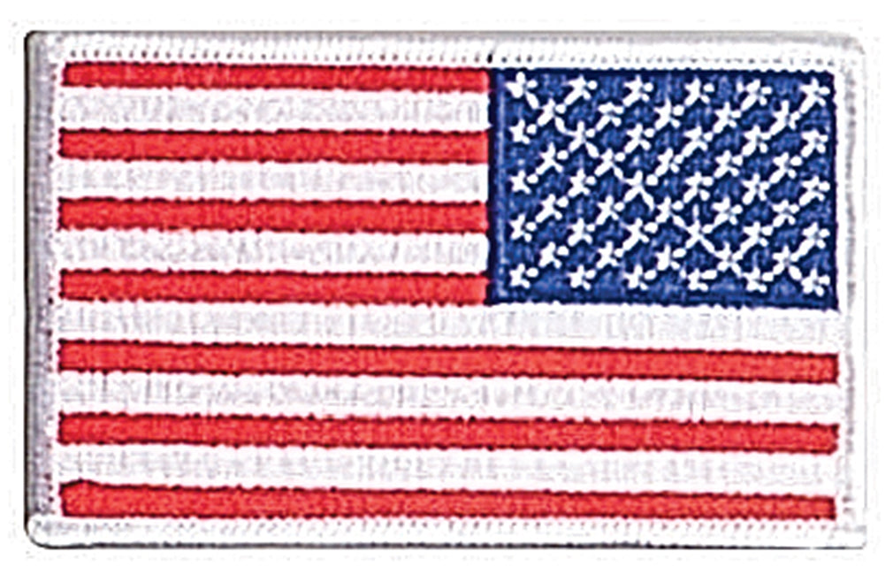 Rothco Iron On / Sew On Embroidered US Flag Patch LARSON TACTICAL SUPPLY