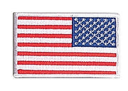 Rothco Iron On / Sew On Embroidered US Flag Patch LARSON TACTICAL SUPPLY