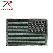 Rothco Iron On / Sew On Embroidered US Flag Patch LARSON TACTICAL SUPPLY