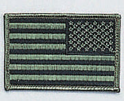 Rothco Iron On / Sew On Embroidered US Flag Patch LARSON TACTICAL SUPPLY