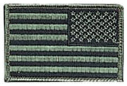 Rothco Iron On / Sew On Embroidered US Flag Patch LARSON TACTICAL SUPPLY