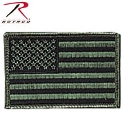Rothco Iron On / Sew On Embroidered US Flag Patch LARSON TACTICAL SUPPLY