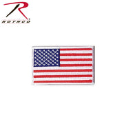 Rothco Iron On / Sew On Embroidered US Flag Patch LARSON TACTICAL SUPPLY