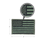 Rothco Iron On / Sew On Embroidered US Flag Patch LARSON TACTICAL SUPPLY
