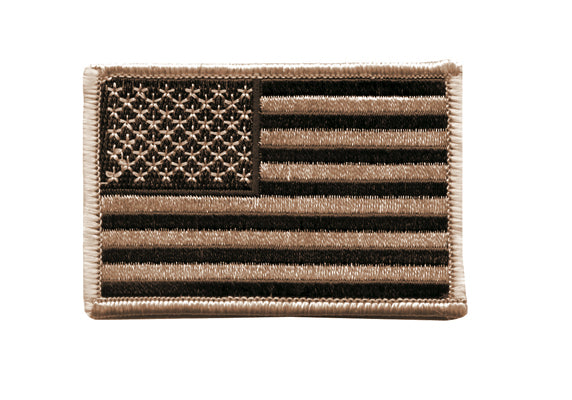 Rothco Iron On / Sew On Embroidered US Flag Patch LARSON TACTICAL SUPPLY
