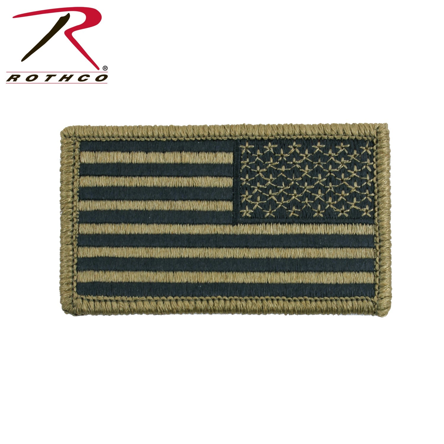 Rothco OCP American Flag Patch With Hook Back LARSON TACTICAL SUPPLY