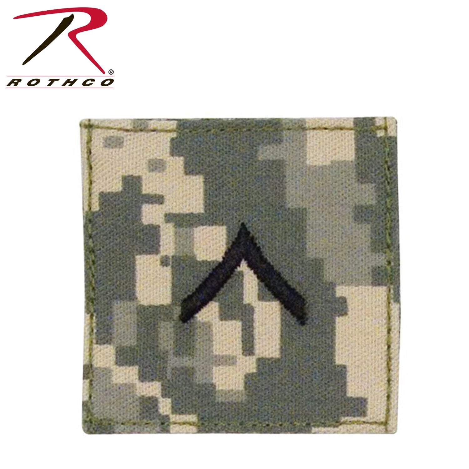 Rothco Official U.S. Made Embroidered Rank Insignia - Private LARSON TACTICAL SUPPLY