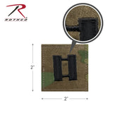 Rothco Official U.S. Made Embroidered Rank Insignia - Captain Insignia LARSON TACTICAL SUPPLY