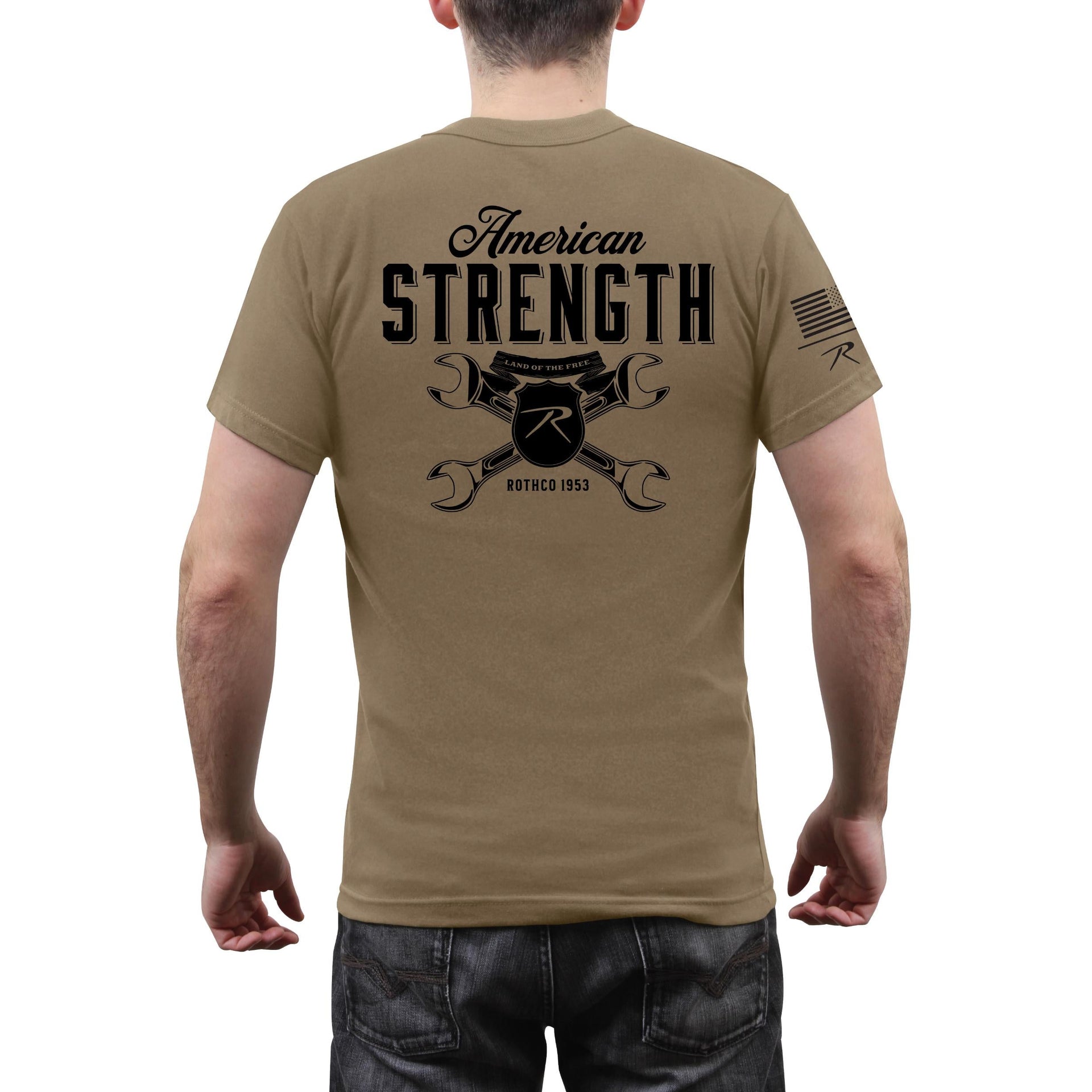 Rothco American Strength T-Shirt LARSON TACTICAL SUPPLY