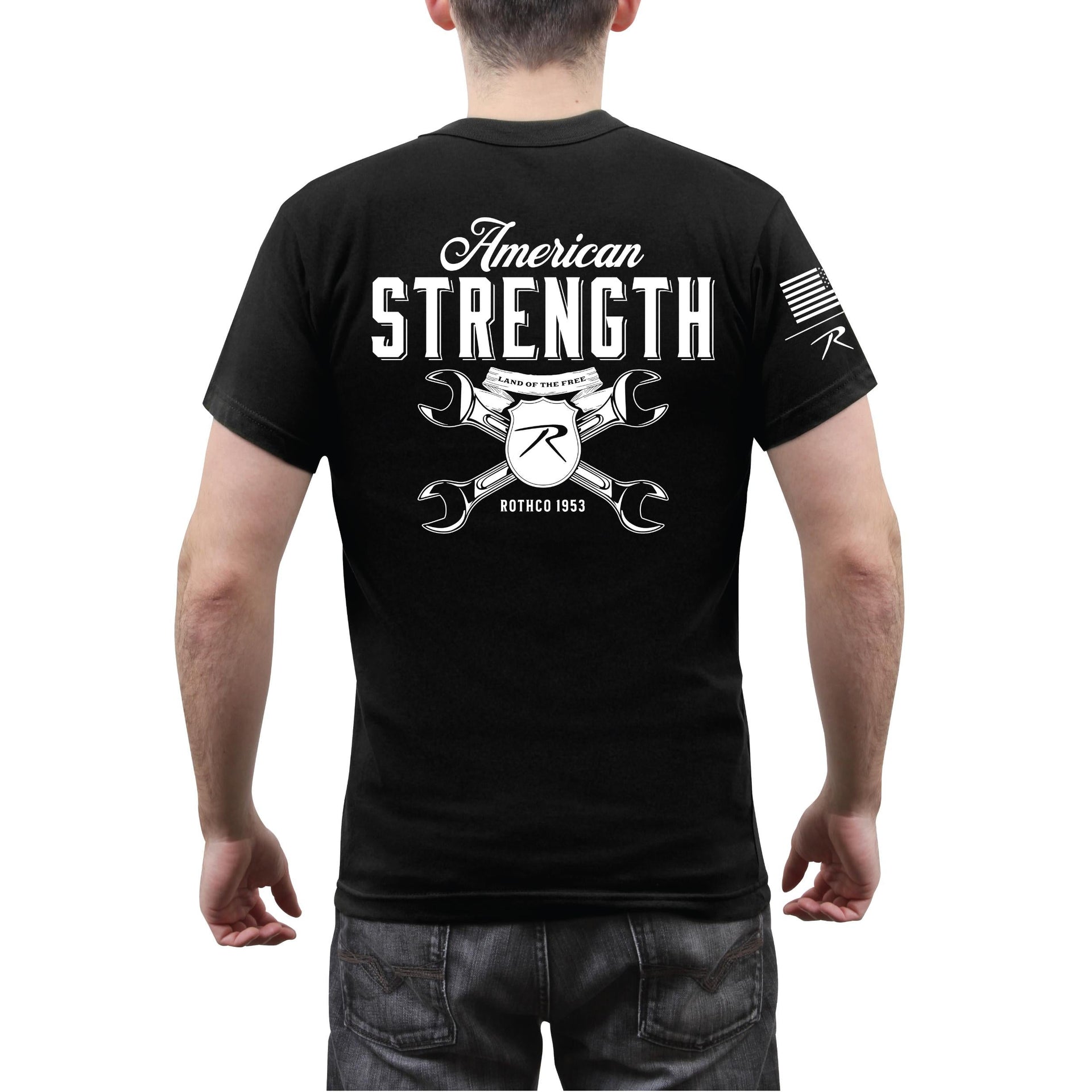 Rothco American Strength T-Shirt LARSON TACTICAL SUPPLY