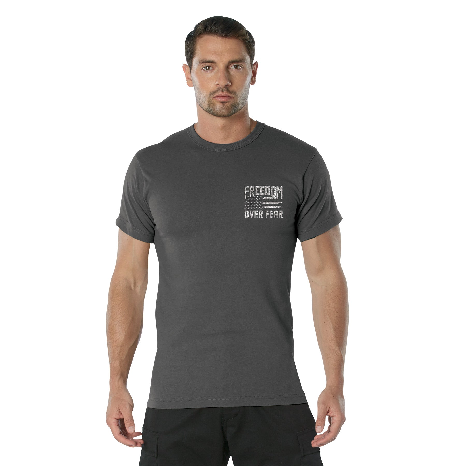 Rothco Freedom Over Fear T-Shirt LARSON TACTICAL SUPPLY