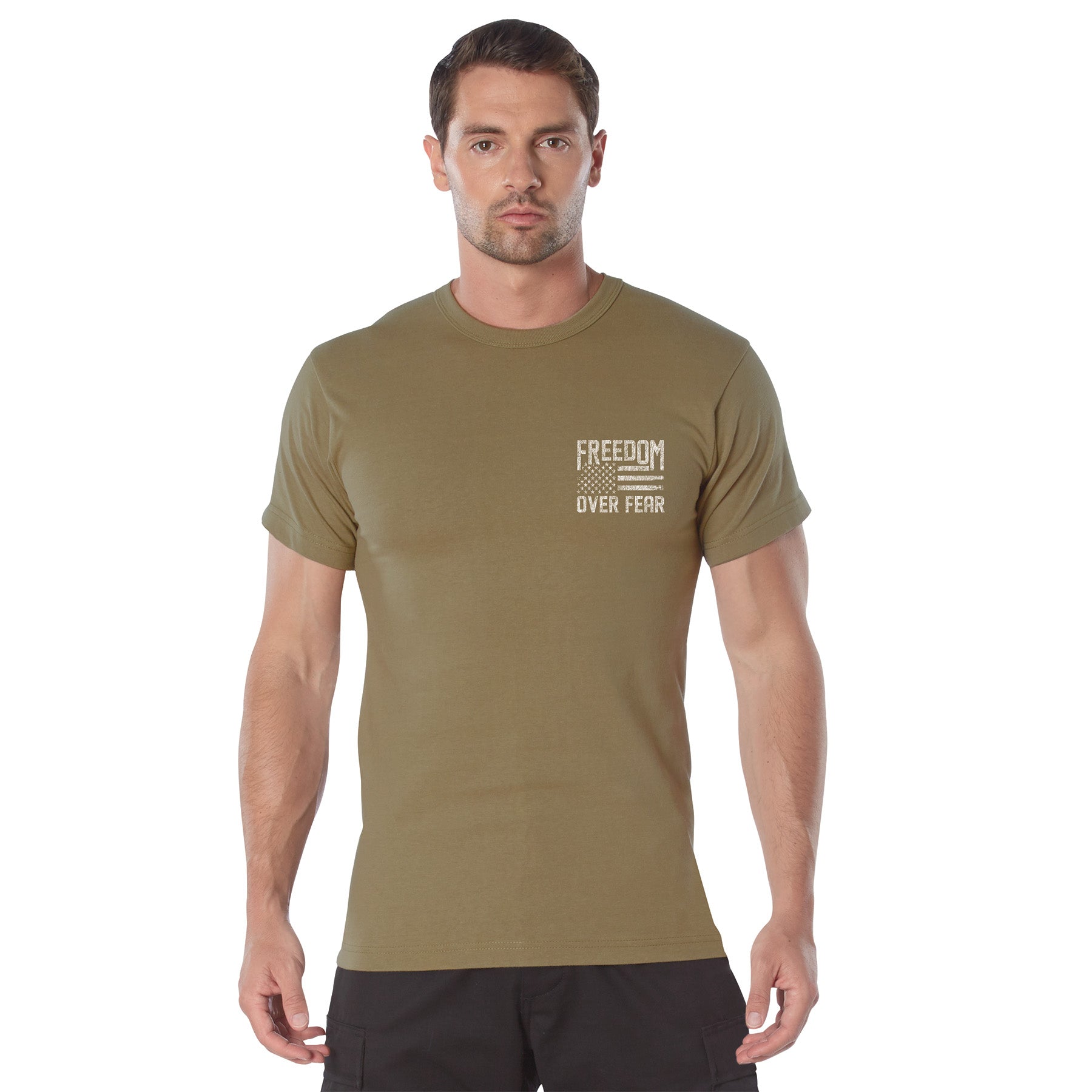 Rothco Freedom Over Fear T-Shirt LARSON TACTICAL SUPPLY