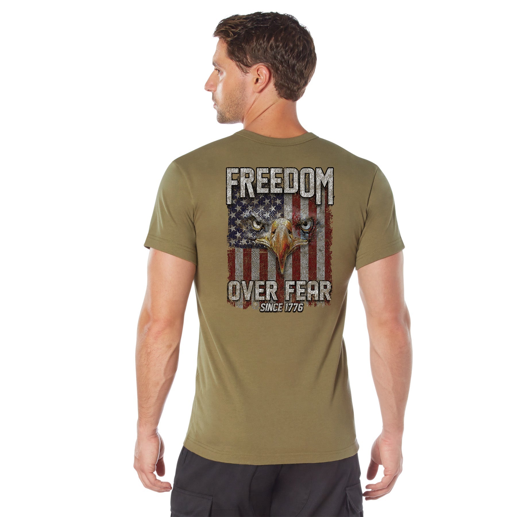 Rothco Freedom Over Fear T-Shirt LARSON TACTICAL SUPPLY