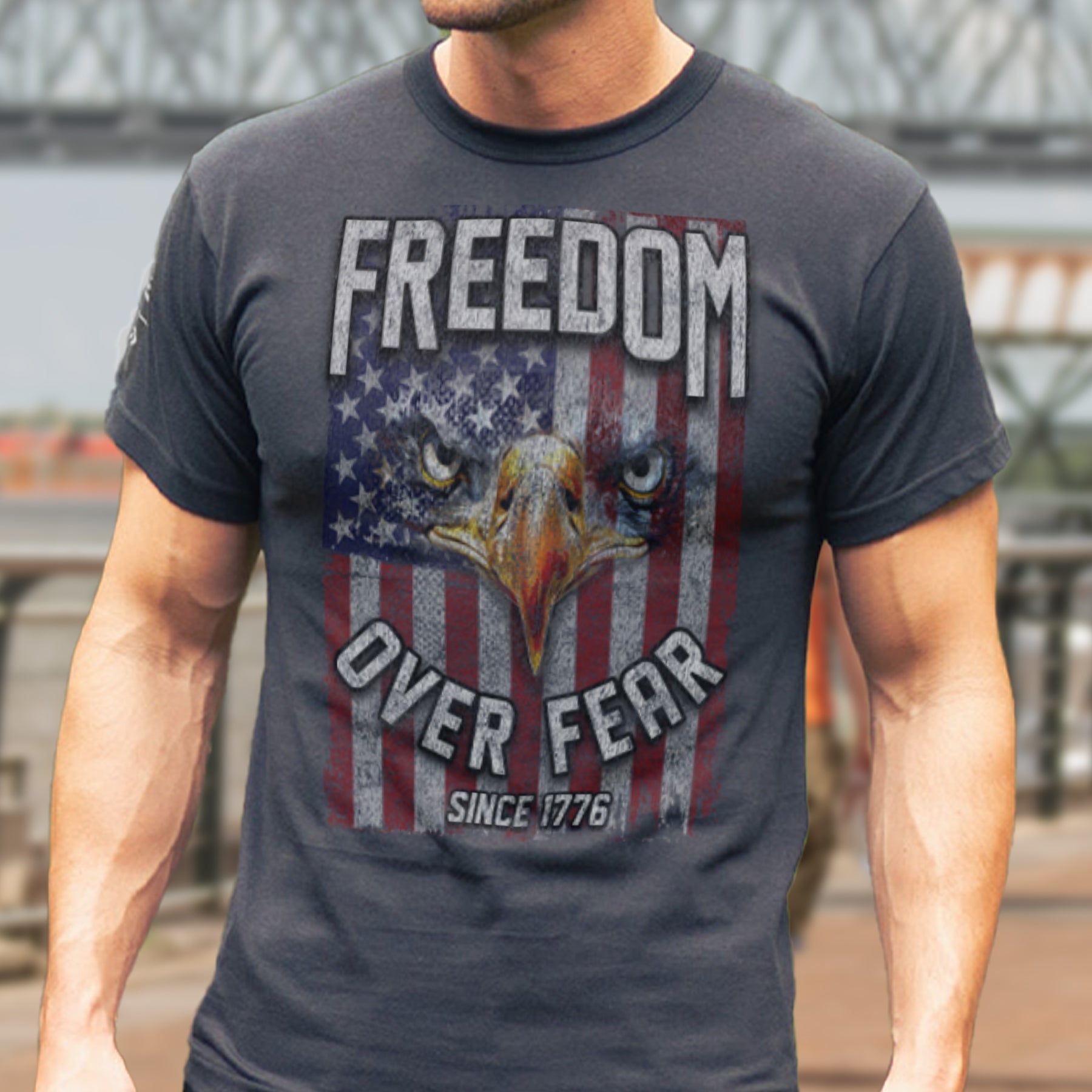 Rothco Freedom Over Fear T-Shirt LARSON TACTICAL SUPPLY