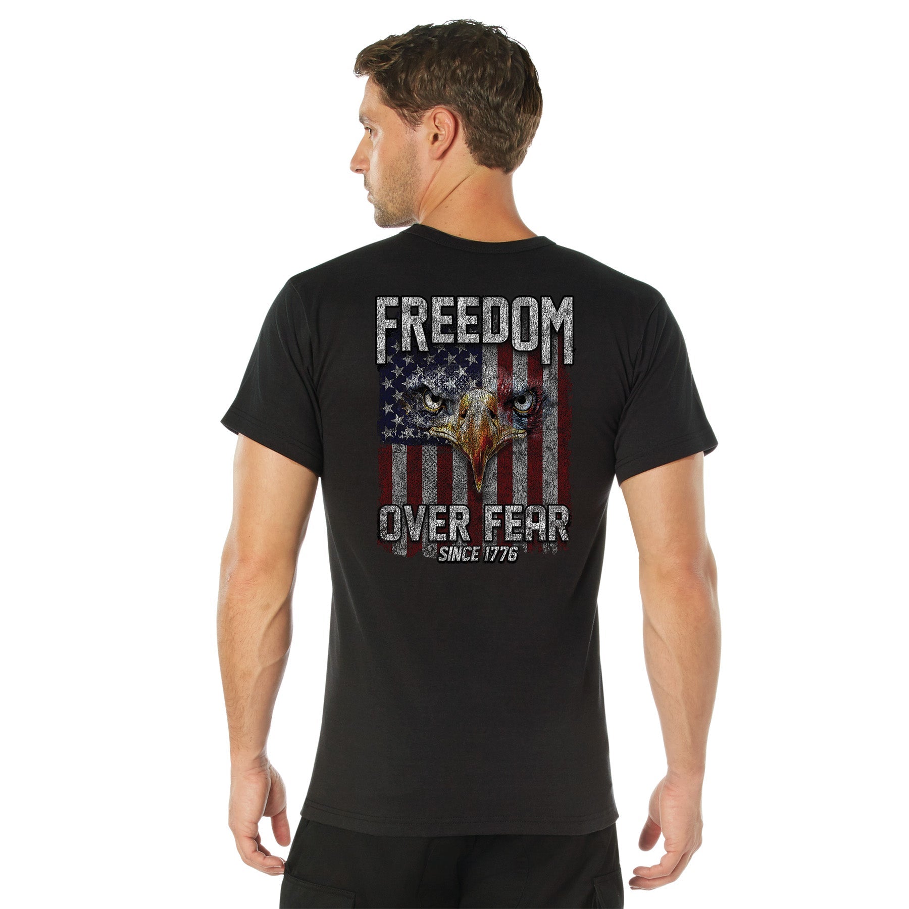 Rothco Freedom Over Fear T-Shirt LARSON TACTICAL SUPPLY