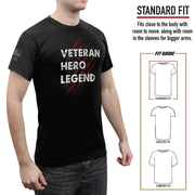 Rothco Veteran Hero Legend T-Shirt LARSON TACTICAL SUPPLY
