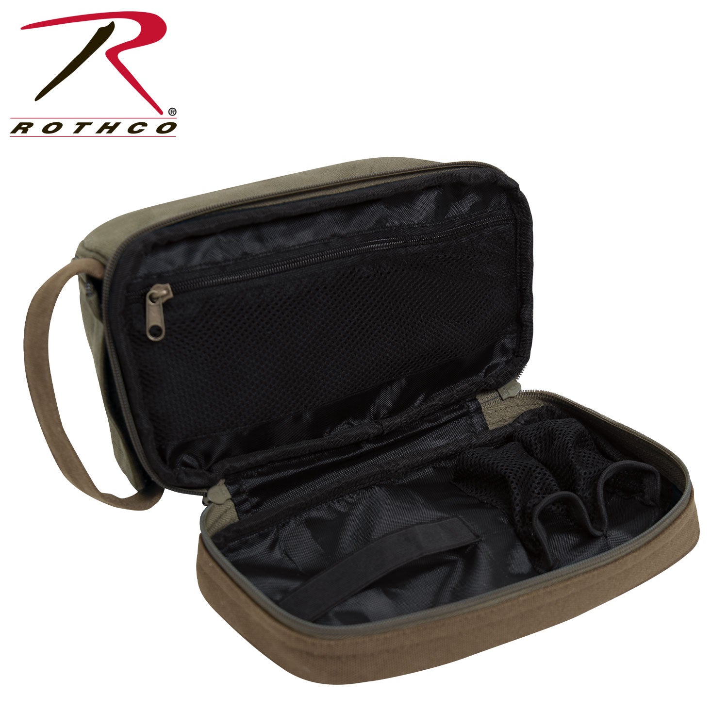 Rothco Deluxe Canvas Travel Kit LARSON TACTICAL SUPPLY