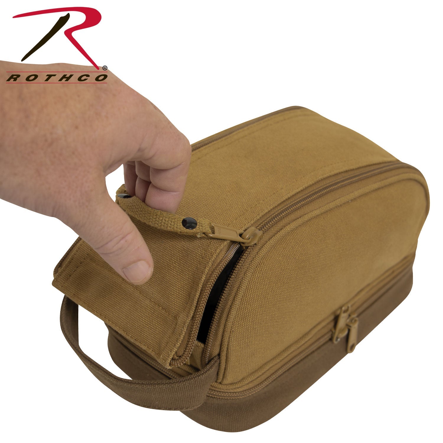 Rothco Deluxe Canvas Travel Kit LARSON TACTICAL SUPPLY