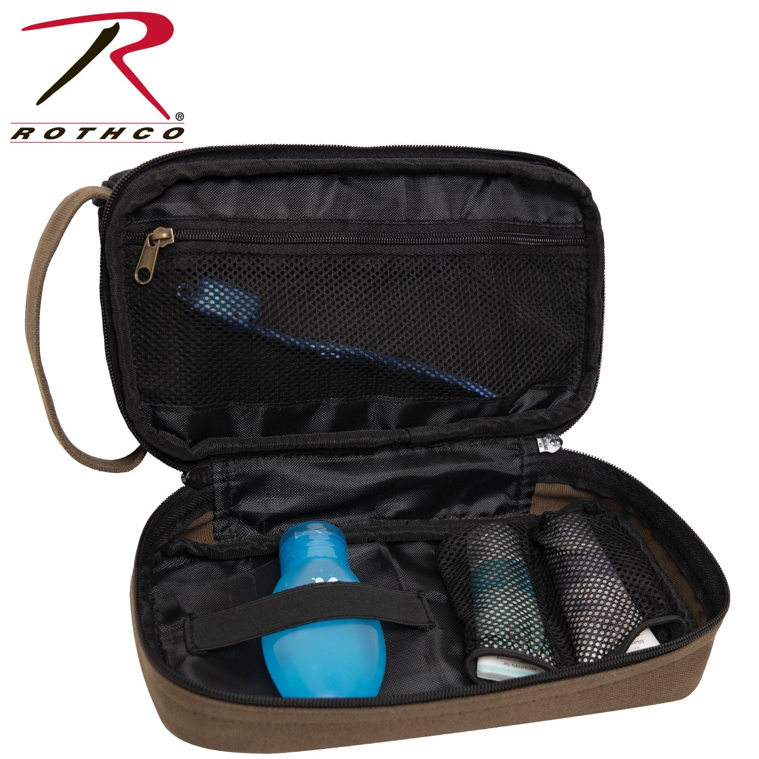 Rothco Deluxe Canvas Travel Kit LARSON TACTICAL SUPPLY