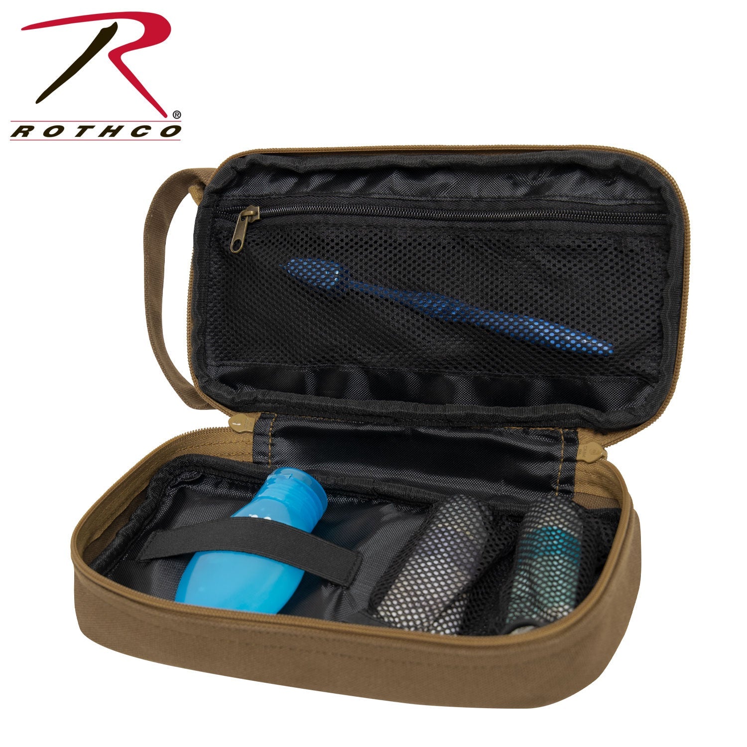Rothco Deluxe Canvas Travel Kit LARSON TACTICAL SUPPLY