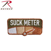 Rothco Suck Meter Morale Patch LARSON TACTICAL SUPPLY