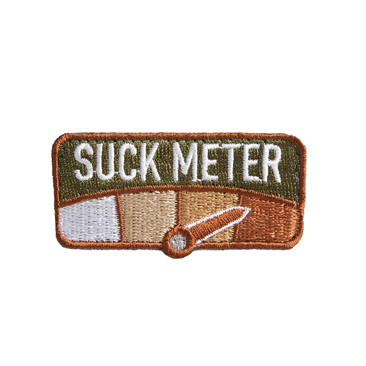 Rothco Suck Meter Morale Patch LARSON TACTICAL SUPPLY