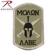 Rothco Molon Labe Spartan Morale Patch LARSON TACTICAL SUPPLY