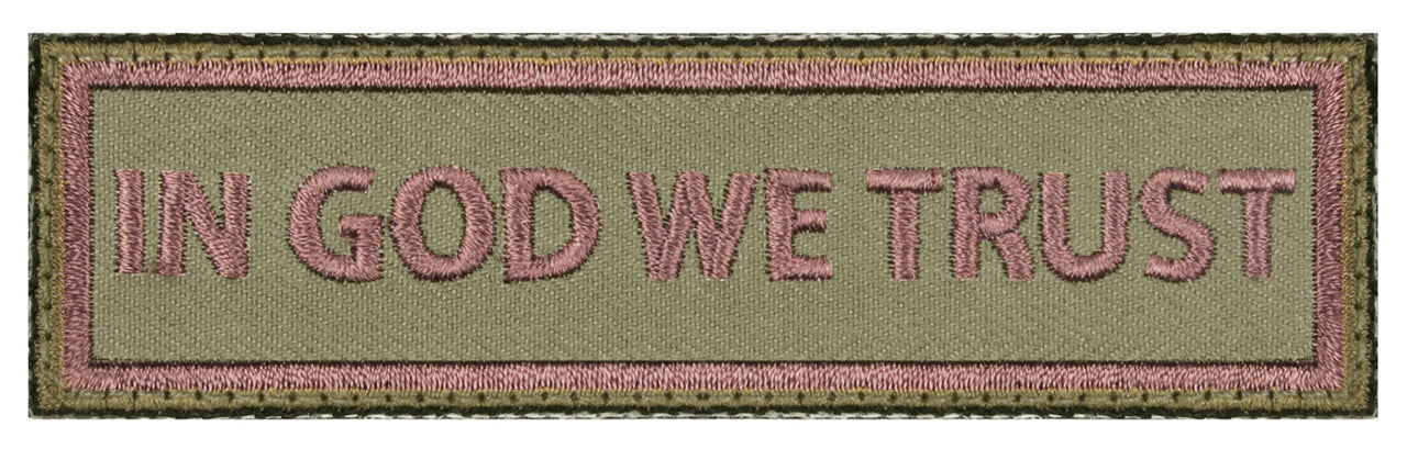 Rothco In God We Trust Morale Patch LARSON TACTICAL SUPPLY