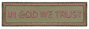 Rothco In God We Trust Morale Patch LARSON TACTICAL SUPPLY