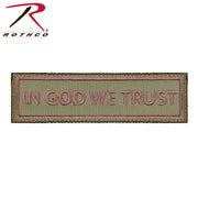 Rothco In God We Trust Morale Patch LARSON TACTICAL SUPPLY