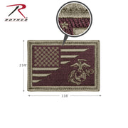 Rothco US Flag / USMC Eagle, Globe and Anchor Morale Patch LARSON TACTICAL SUPPLY