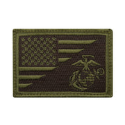 Rothco US Flag / USMC Eagle, Globe and Anchor Morale Patch LARSON TACTICAL SUPPLY